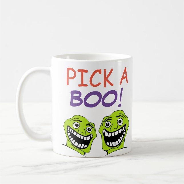 plocka ett boo! kaffemugg (Vänster)