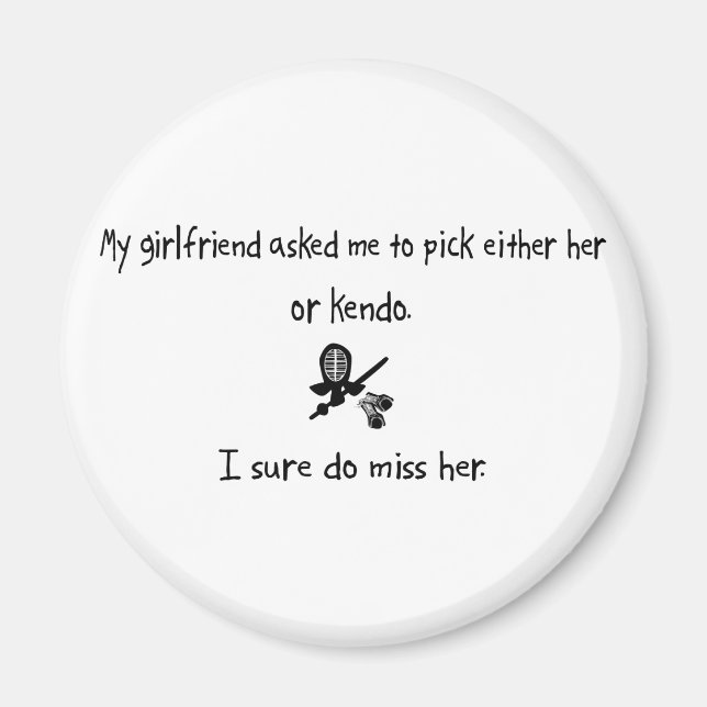 Plocka Girlkompis eller Kendo Magnet (Framsidan)