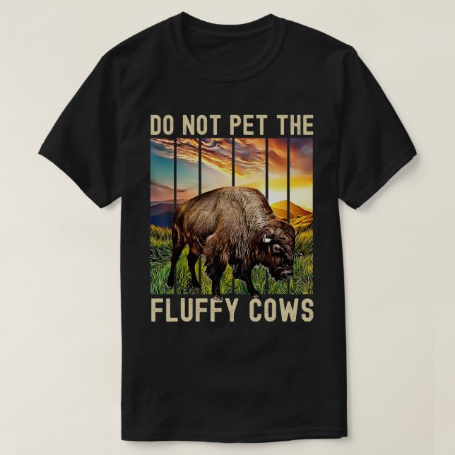 Plocka inte fluffykorna t shirt (Design framsida)