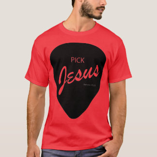 PLOCKA JESUS FENDER STIL BLACK T SHIRT
