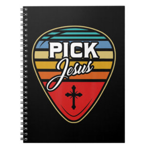 Plocka Jesus T-ShirtÄr du en patriotisk devot av J Anteckningsbok