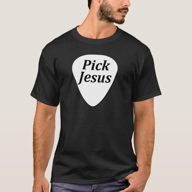 Plocka Jesus Tee Shirt (Framsida)