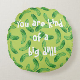 Plocka mig Finare! Rund Kudde