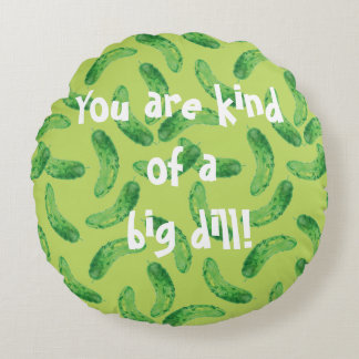 Plocka mig Finare! Rund Kudde