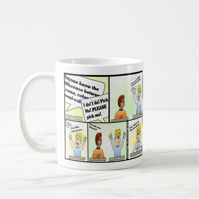 Plocka mig! kaffemugg (Vänster)