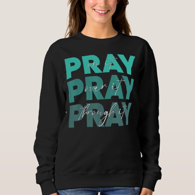 Plocka över den rocka genom den kristna t shirt (Framsida)