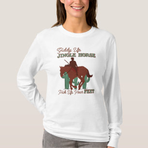 Plocka upp dig med Jingle Horse, Cowboy T Shirt
