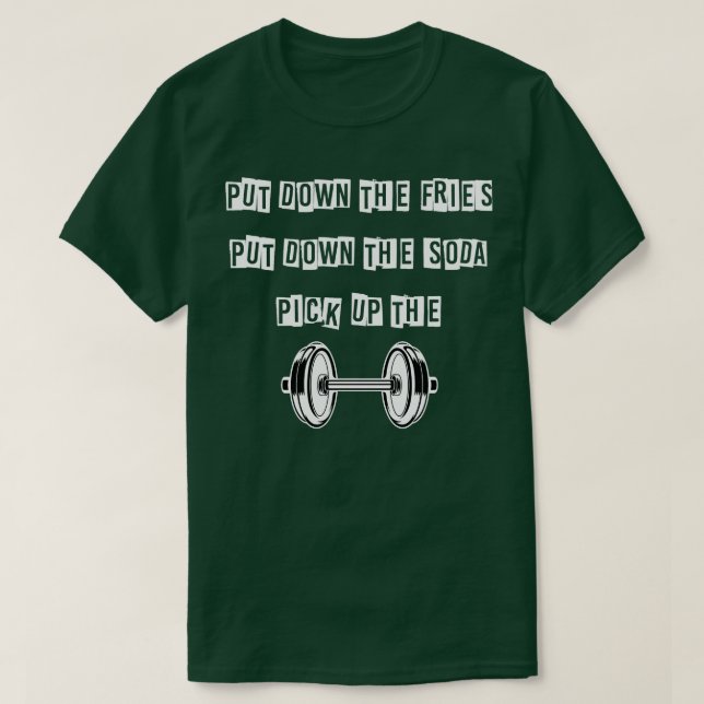 Plocka upp - egenskapsdesign t shirt (Design framsida)
