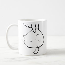 Plocka upp katt kaffemugg