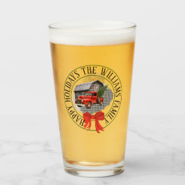 Plocka upp Lastbil med Träd glasumlare Glaskopp