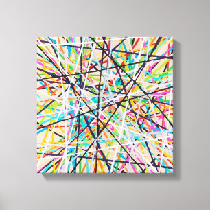 Plocka upp pinnar 2 12 x 12 lindad canvas