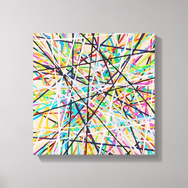 Plocka upp pinnar 2 12 x 12 lindad canvas (Framsida)