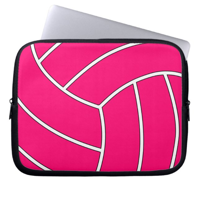 Plocka Valfri Färg Volleyball Laptop sleeve Fodral (Framsidan)