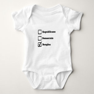 PlockaBeagles! Politiskt Beagletryck T-shirt