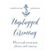 Plockad ceremoni, Nautisk Bröllop-tecken