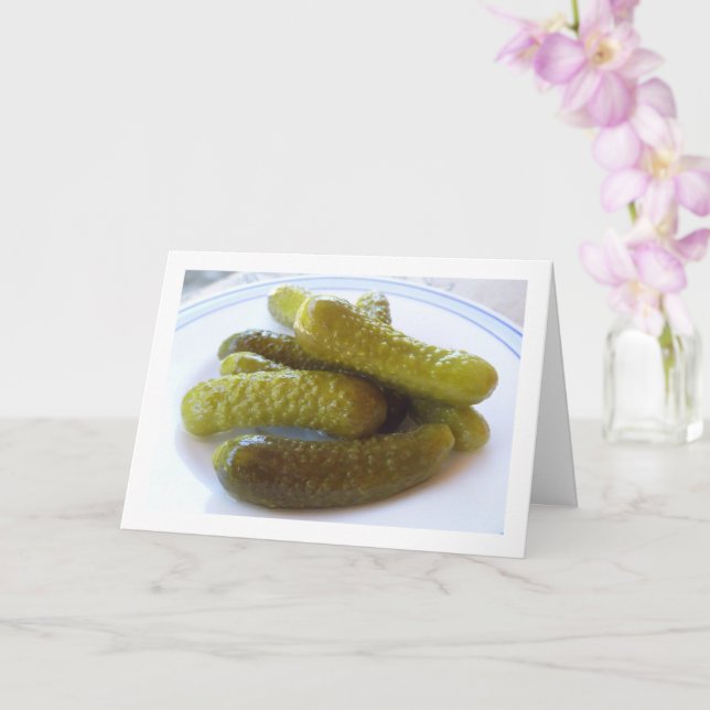 Plockade gurkor kort (Orkide)