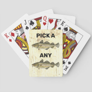 Plockan Cod Fishing Pun är en kortskämt Casinokort