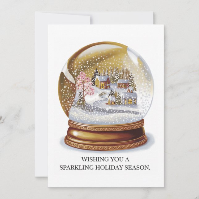 Plockande Helgdag - julkort (Framsida)