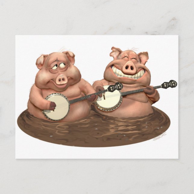 plocka'n'flin vykort (Framsida)