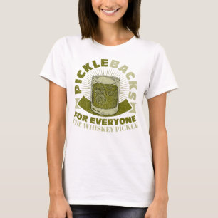 Plockar för alla whisky-pil t shirt