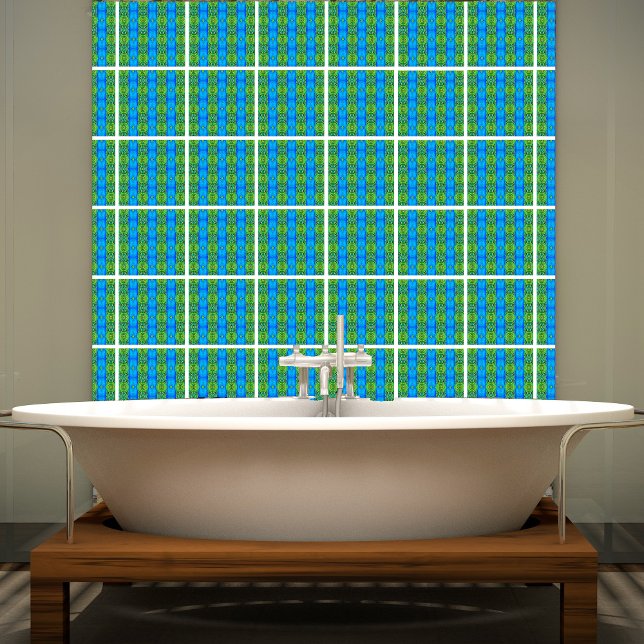 Plockbete av keramiskt plattor från mönster kakelplatta (Skapare uppladdad)