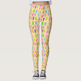 Plockfjäll, Mönster Leggings