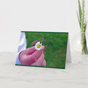 Plockkort för daisy tack kort
