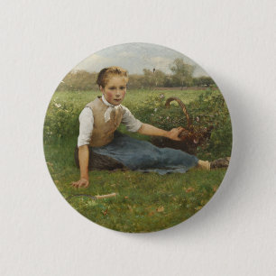 Plockning blommar 1882 knapp