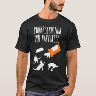 Plockning för tuggbenägenhet för katt t shirt