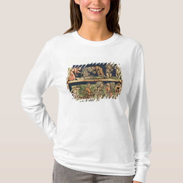 Plockningen Rhine skolar Tee Shirt (Framsida)
