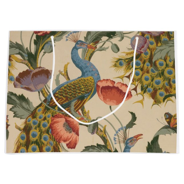 Plockpåse och presentpåse för blommigt (Framsidan)