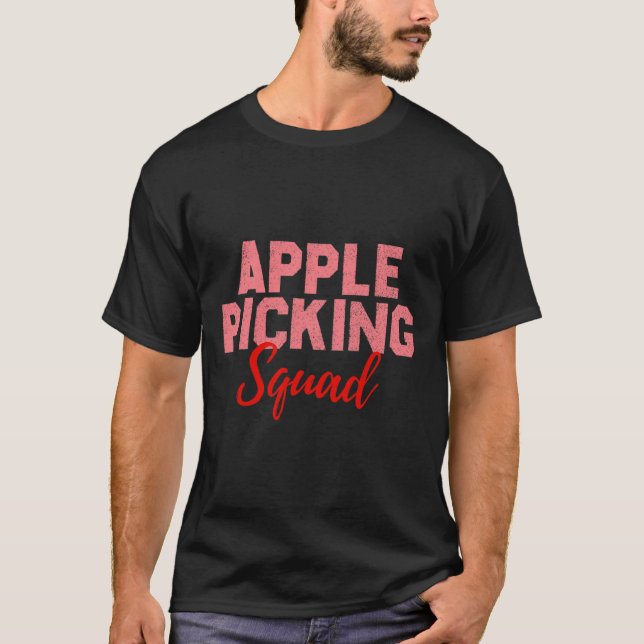 Plockväljare för Plockkonsthandling för äppelplock T Shirt (Framsida)