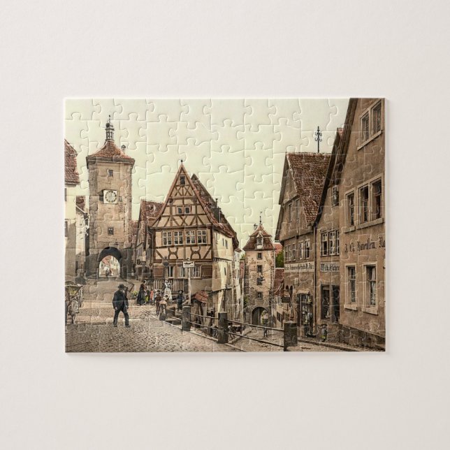 Ploenlein Rothenburg pussel (Horisontell)