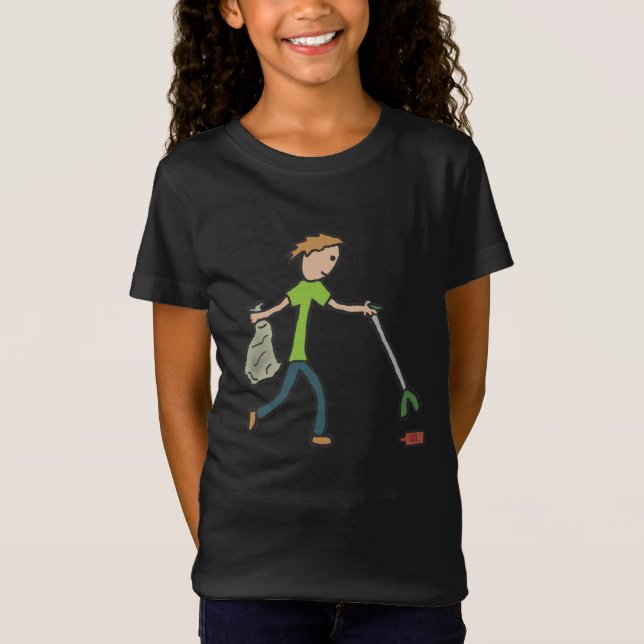 Plogg- och Litterplockning T Shirt (Framsida)