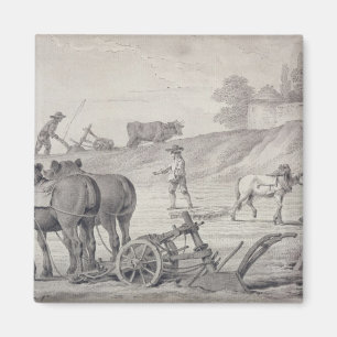 Plöja fälten magnet