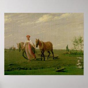 Plöja i vår, 1820s poster