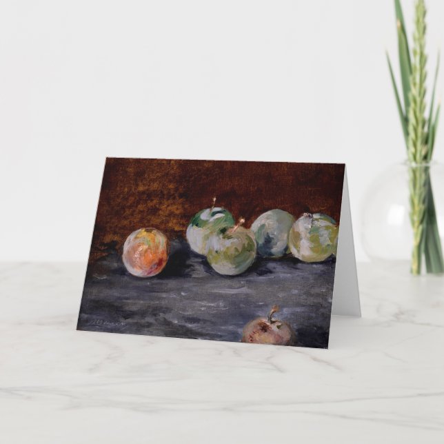 Plommon | Édouard Manet Kort (Framsida)