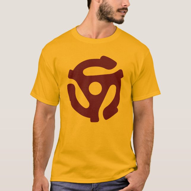 Plommon för Spindleadapterskjorta T-shirt (Framsida)