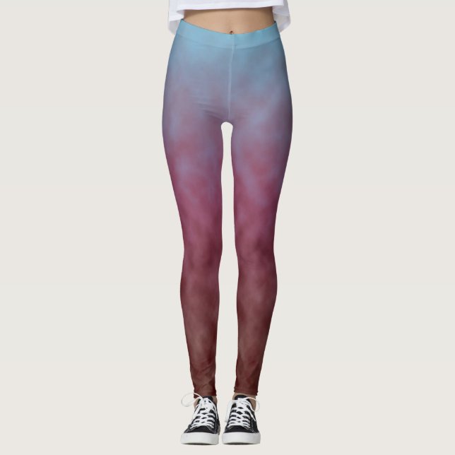 Plommon Hush Leggings (Framsida)