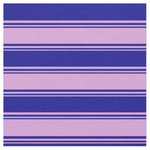 Plommon och Mörk blått lutning/stripe Mönster Tyg