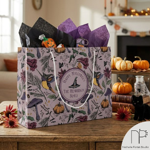 Plommon Spooky Kolibri Trädgård Presentpåse