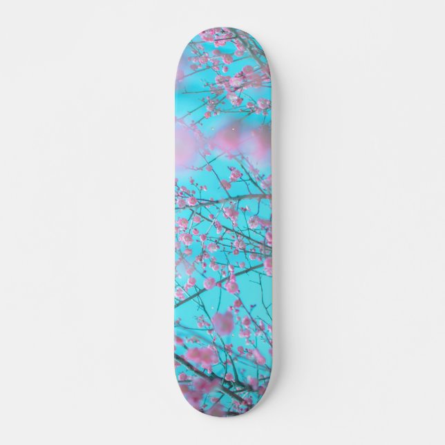 Plommonblommor (Suzhou, Kina) Mini Skateboard Bräda 18,5 Cm (Framsida)