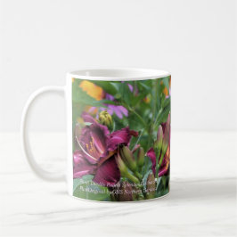 PlommonDaylilies & Echinacea Kaffemugg