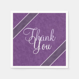 PlommonLila Tack Pappersservett