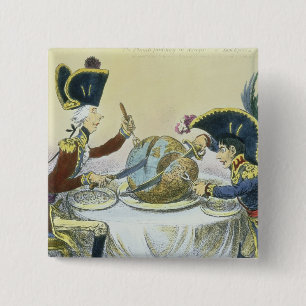 Plommonpuddingen i fara, 1805 knapp