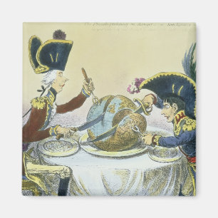 Plommonpuddingen i fara, 1805 magnet