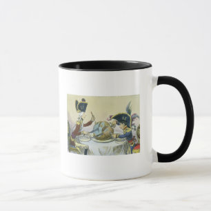 Plommonpuddingen i fara, 1805 mugg