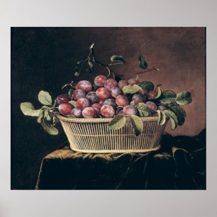Plommons basket poster