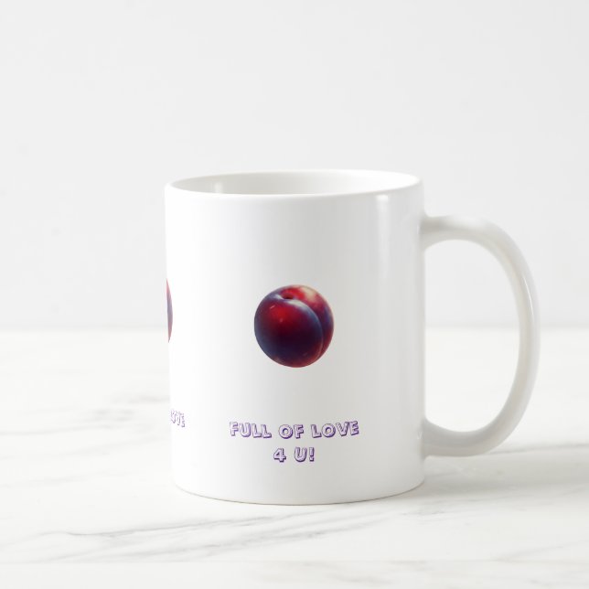 Plommonvalentin Kaffemugg (Höger)