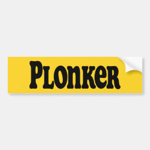 Plonker Bildekal